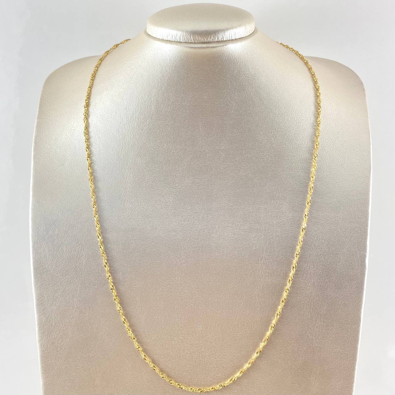 Cadena Singapur 5.05gr / 60cm / Oro Amarillo +3 18K ©
