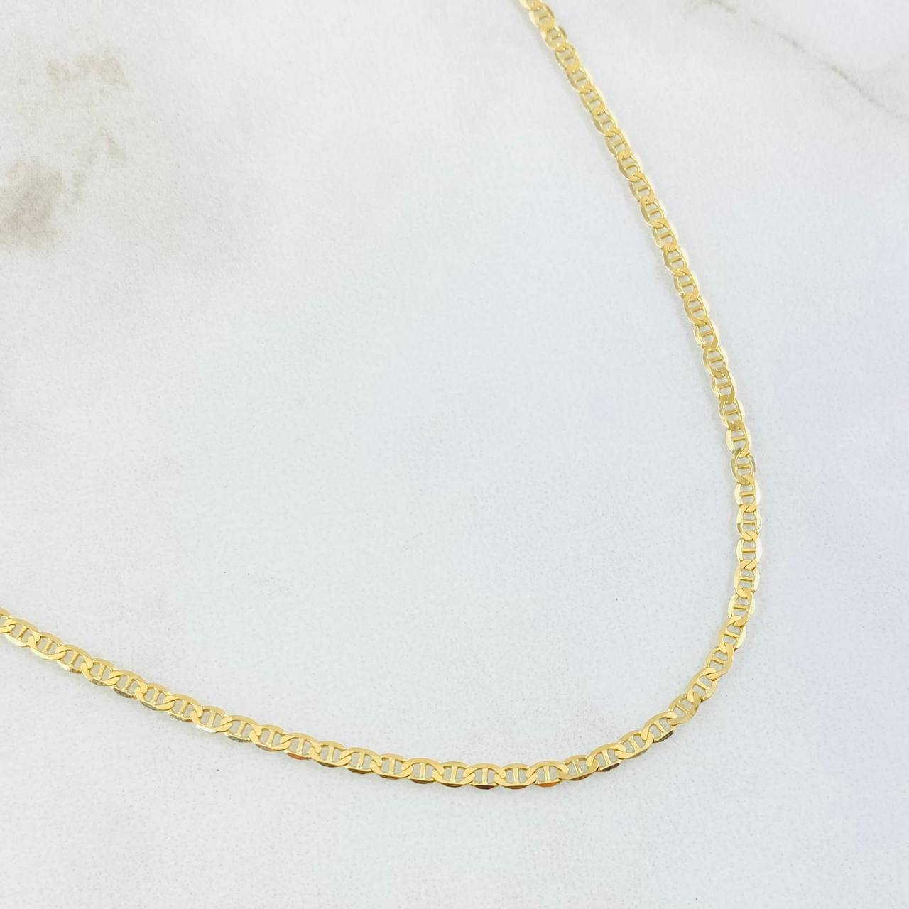 Cadena Escalera 4gr / 60cm / Oro Amarillo +3 18K