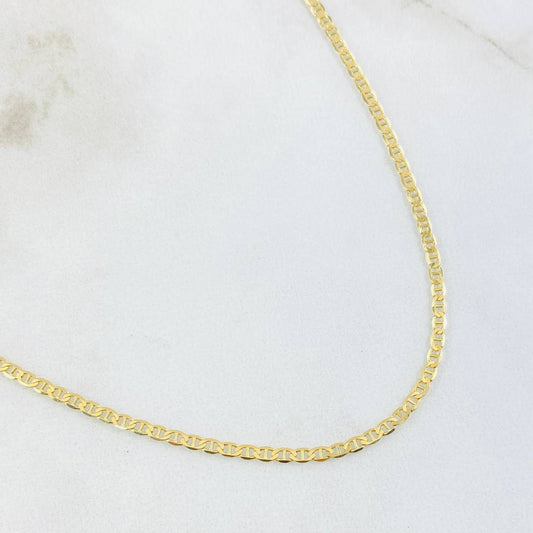 Cadena Escalera 4gr / 60cm / Oro Amarillo +3 18K