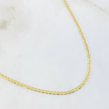 Cadena Escalera 4gr / 60cm / Oro Amarillo +3 18K