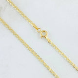 Cadena Escalera 4gr / 60cm / Oro Amarillo +3 18K