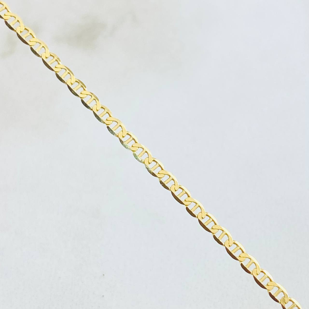 Cadena Escalera 4gr / 60cm / Oro Amarillo +3 18K