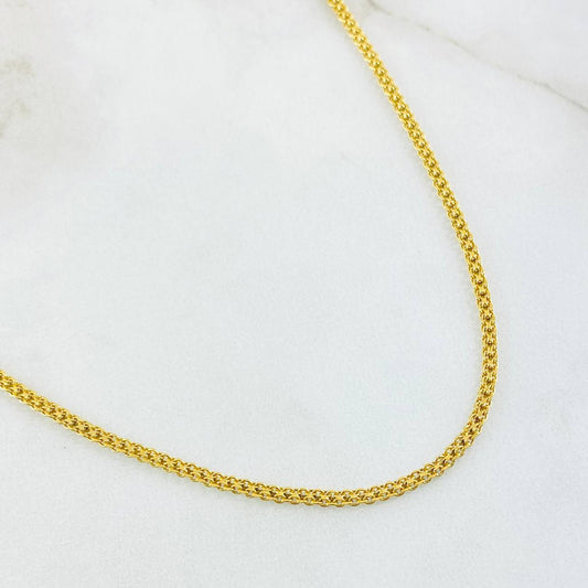 Cadena China 4.7gr / 50cm / Oro Amarillo +1 18K ©