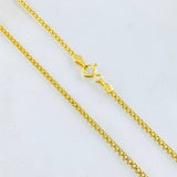 Cadena China 5.45gr / 60cm / Oro Amarillo +1 18K ©