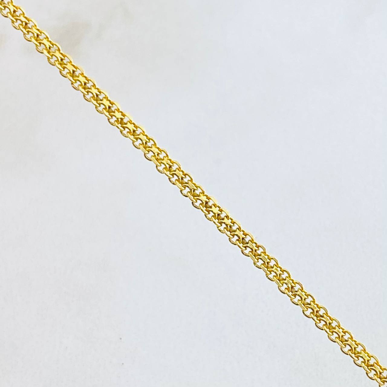 Cadena China 5.45gr / 60cm / Oro Amarillo +1 18K ©