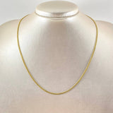 Cadena China 4.25gr / 45cm / Oro Amarillo +1 18K ©