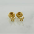 Topos Mariposa 0.55 g / 3.37 mm Oro Amarillo 18K
