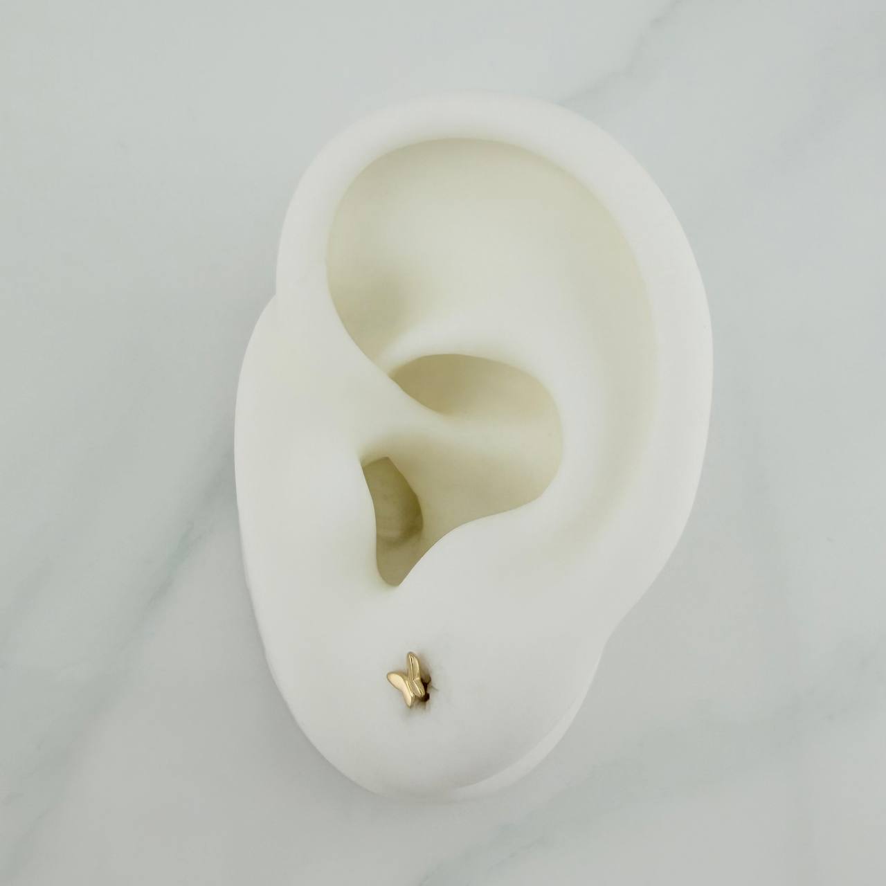Topos Mariposa 0.55 g / 3.37 mm Oro Amarillo 18K