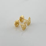 Topos Rostro Perro 0.75 g / 6.05 mm Oro Amarillo 18K