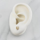 Topos Herradura 0.65 g / 5.42 mm Oro Amarillo 18K