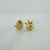 Topos Hojas 0.75 g / 6.22 mm Oro Amarillo 18K