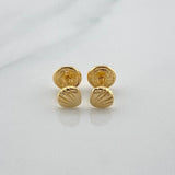 Topos Conchas 0.8 g / 4.65 mm Oro Amarillo 18K