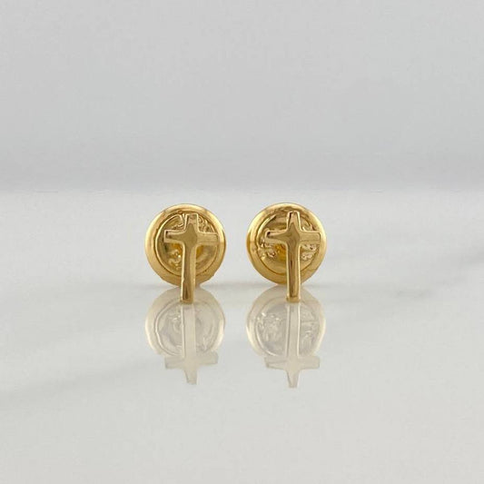Topos Cruz 0.6 g / 5.72 mm Oro Amarillo 18K