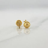 Topos Cruz 0.55 g / 5.75 mm Oro Amarillo 18K