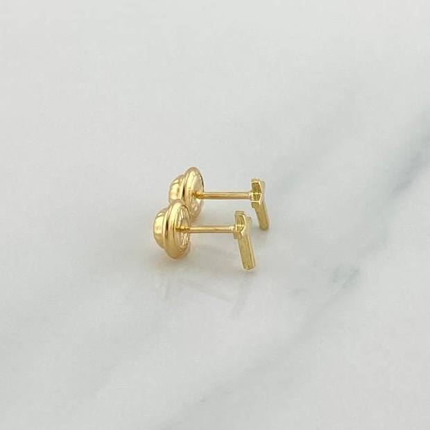 Topos Cruz 0.55 g / 5.75 mm Oro Amarillo 18K
