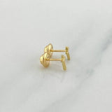 Topos Cruz 0.55 g / 5.75 mm Oro Amarillo 18K