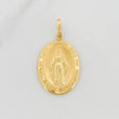 Dije Virgen Milagrosa 3 g / 4.2 cm Oro Amarillo 18K
