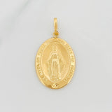 Dije Virgen Milagrosa 3 g / 4.2 cm Oro Amarillo 18K
