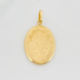 Dije Virgen Milagrosa 3 g / 4.2 cm Oro Amarillo 18K