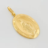 Dije Virgen Milagrosa 3 g / 4.2 cm Oro Amarillo 18K