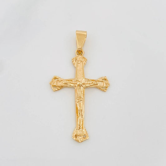 Dije Cruz Cristo 3.35 g / 4 cm Oro Amarillo 18K