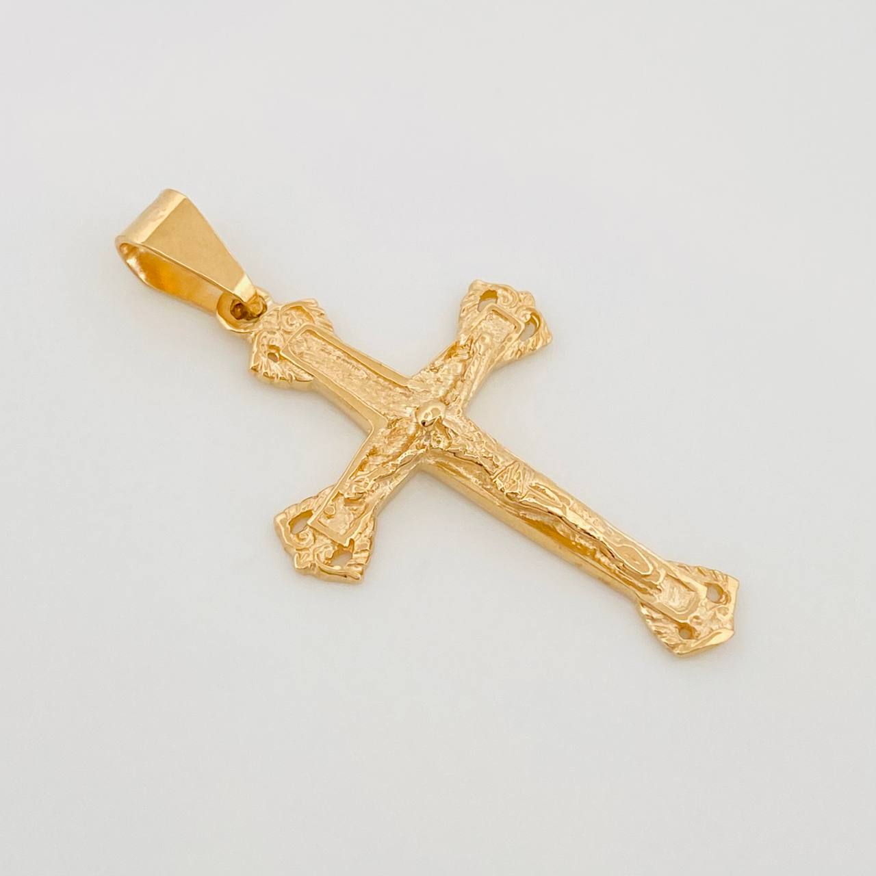 Dije Cruz Cristo 3.35 g / 4 cm Oro Amarillo 18K