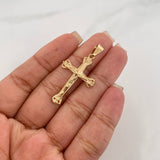 Dije Cruz Cristo 3.35 g / 4 cm Oro Amarillo 18K