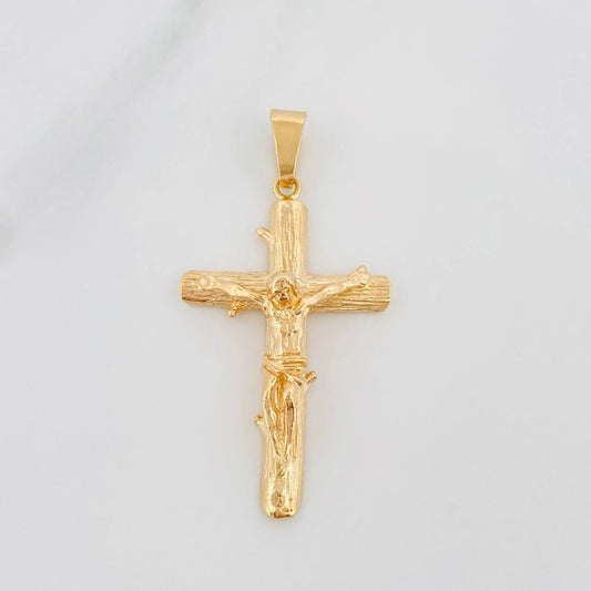 Dije Cruz Cristo 4.55 g / 4.3 cm Oro Amarillo 18K