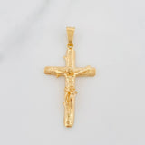 Dije Cruz Cristo 4.55 g / 4.3 cm Oro Amarillo 18K
