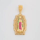 Dije Virgen De Guadalupe 4.05 g / 3.7 cm Oro Amarillo 18K