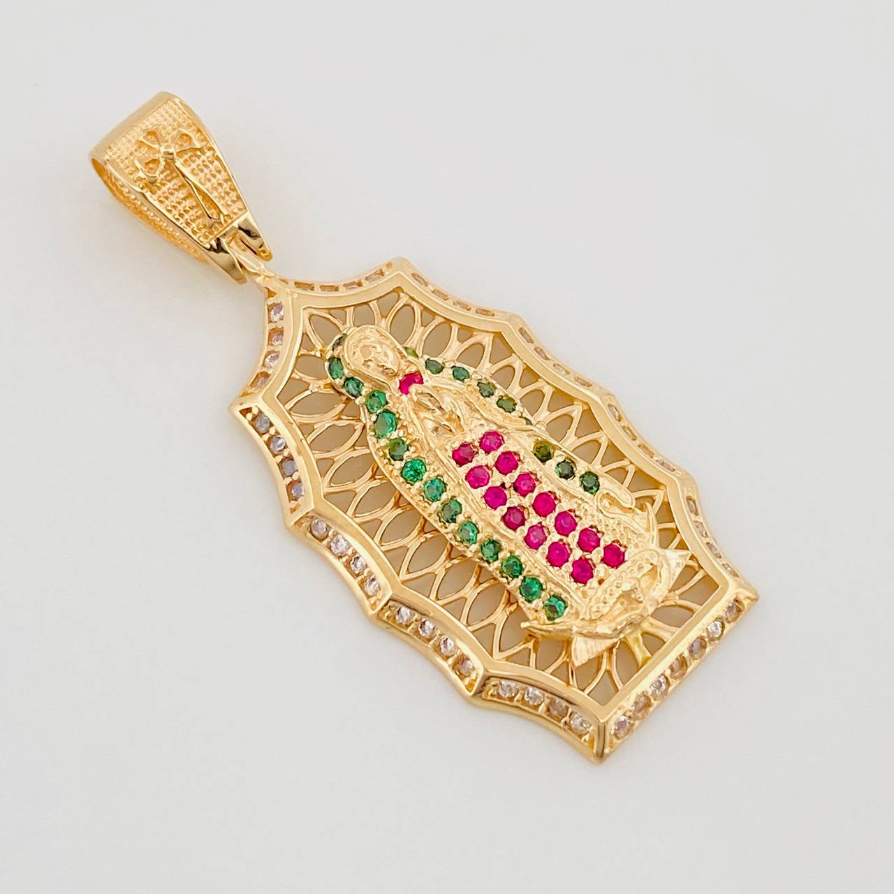 Dije Virgen De Guadalupe 5.1 g / 4 cm Oro Amarillo 18K