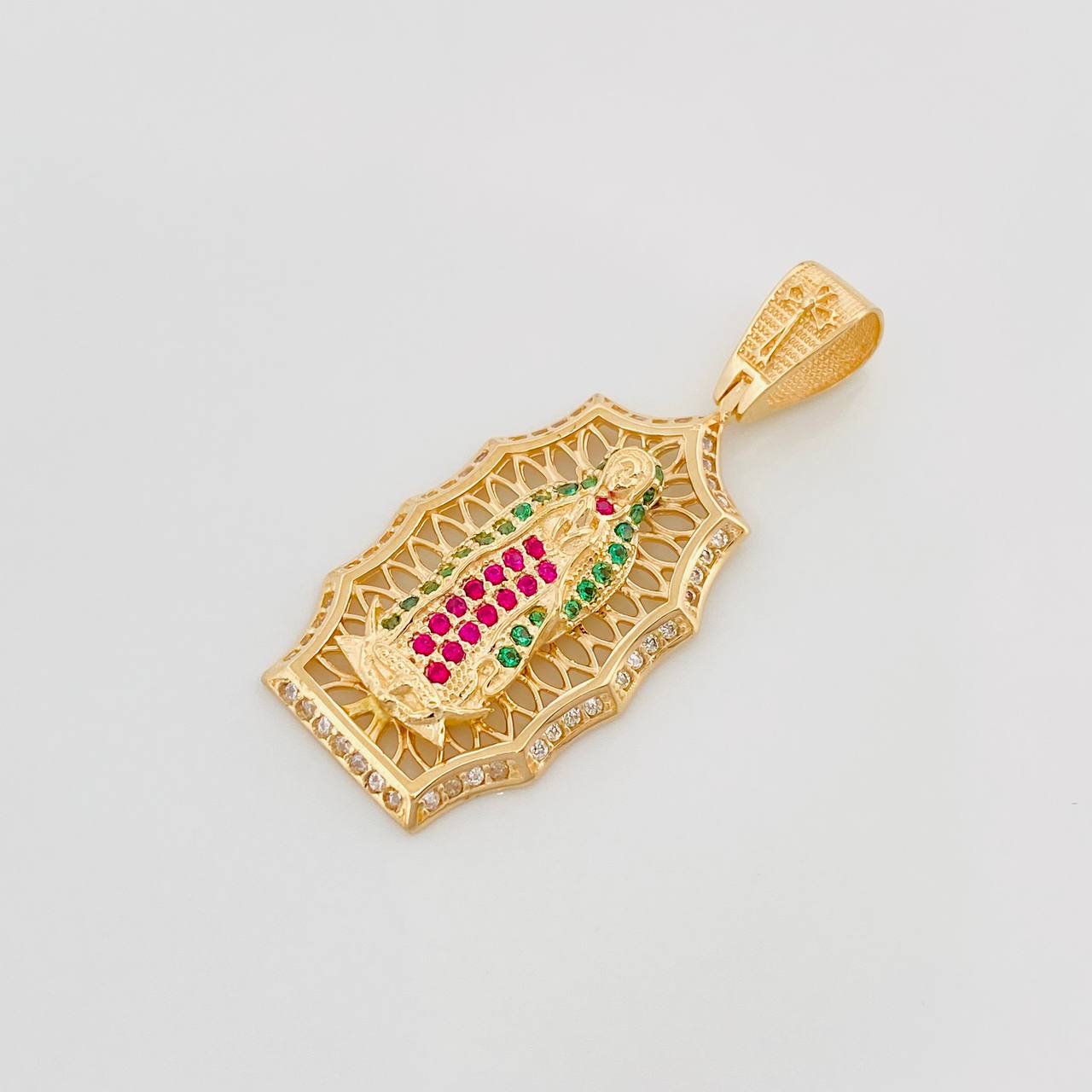 Dije Virgen De Guadalupe 5.1 g / 4 cm Oro Amarillo 18K