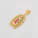 Dije Virgen De Guadalupe 4.05 g / 3.7 cm Oro Amarillo 18K