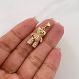Dije Oso Articulado 4.35 g / 2.8 cm Oro Amarillo 18K