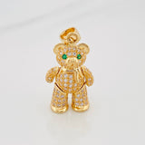 Dije Oso Articulado 4.5 g / 2.9 cm Oro Amarillo 18K