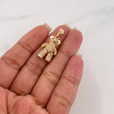 Dije Oso Articulado 4.5 g / 2.9 cm Oro Amarillo 18K