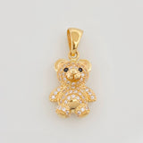 Dije Oso Articulado 3.25 g / 2.5 cm Oro Amarillo 18K