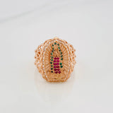 Anillo Virgen De Guadalupe 4.9 g / T7 Oro Rosa 18K