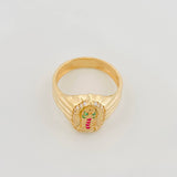 Anillo Virgen De Guadalupe 4 g / T8 1/4 Oro Amarillo 18K
