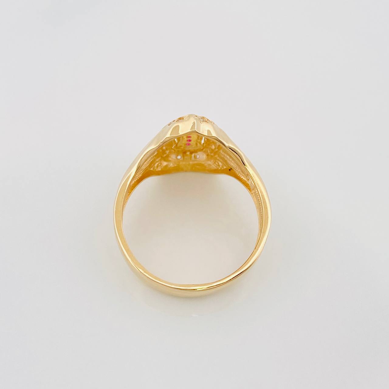 Anillo Virgen De Guadalupe 4 g / T8 1/4 Oro Amarillo 18K