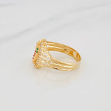 Anillo Virgen De Guadalupe 3.3 g / T7 3/4 Oro Amarillo 18K