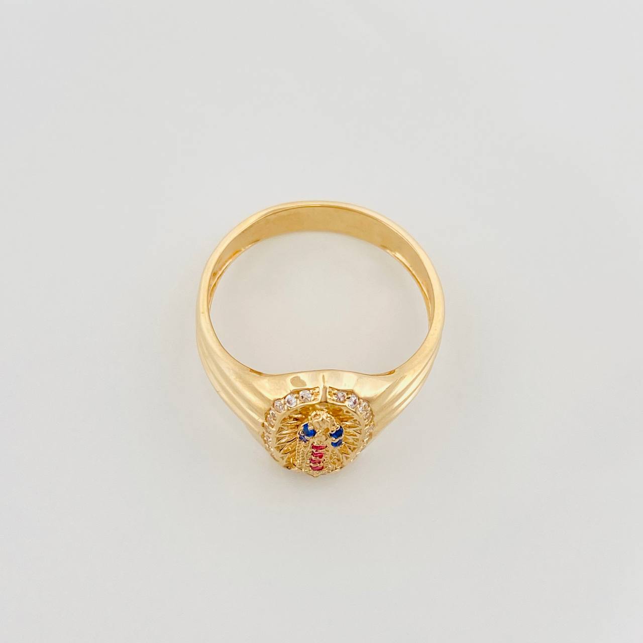 Anillo Virgen De Guadalupe 4.15 g / T9 Oro Amarillo 18K