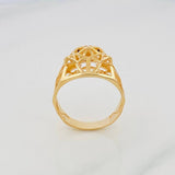 Anillo Pantera 3.95 g / T 8 1/2 Oro Amarillo 18K