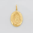 Dije Virgen De Guadalupe 3.2 g / 4.3 cm Oro Amarillo 18K