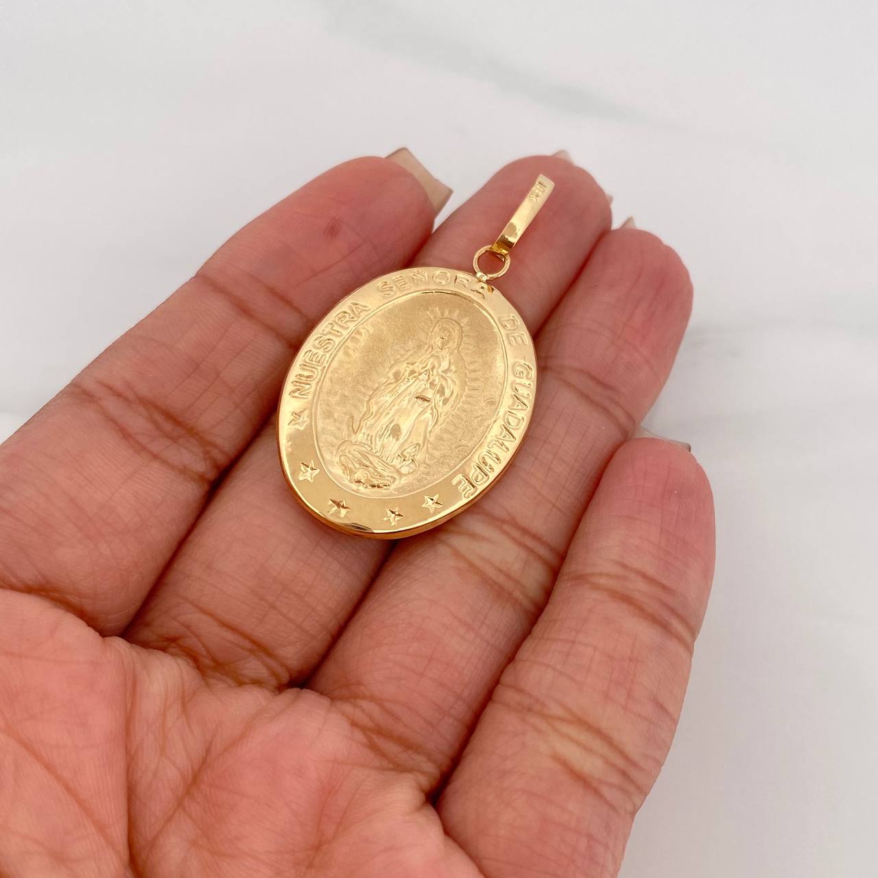 Dije Virgen De Guadalupe 3.2 g / 4.3 cm Oro Amarillo 18K