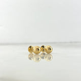 Topos Bola 0.65gr / 6mm Lisa Oro Amarillo 18K *