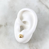 Topos Bola 0.65gr / 6mm Lisa Oro Amarillo 18K *