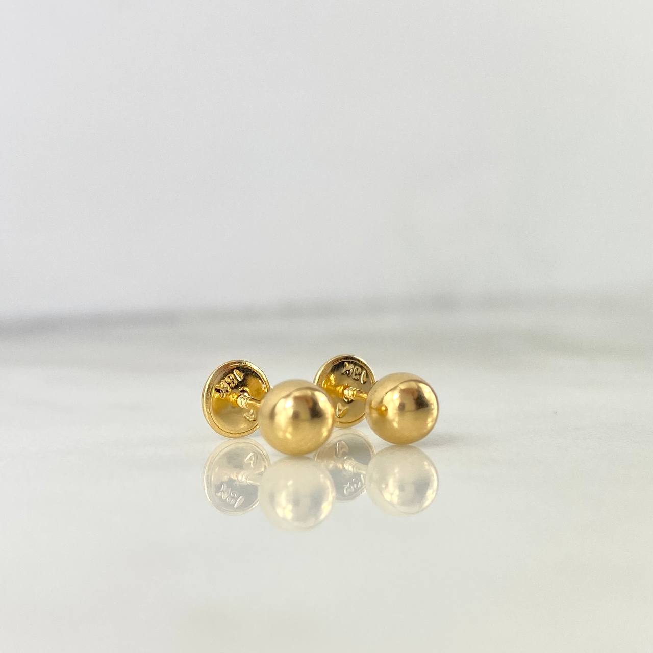 Topos Bola 0.45gr / 4mm Oro Amarillo 18K *
