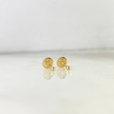 Topos Bola Lisa 0.45gr / 3mm Oro Amarillo 18K *