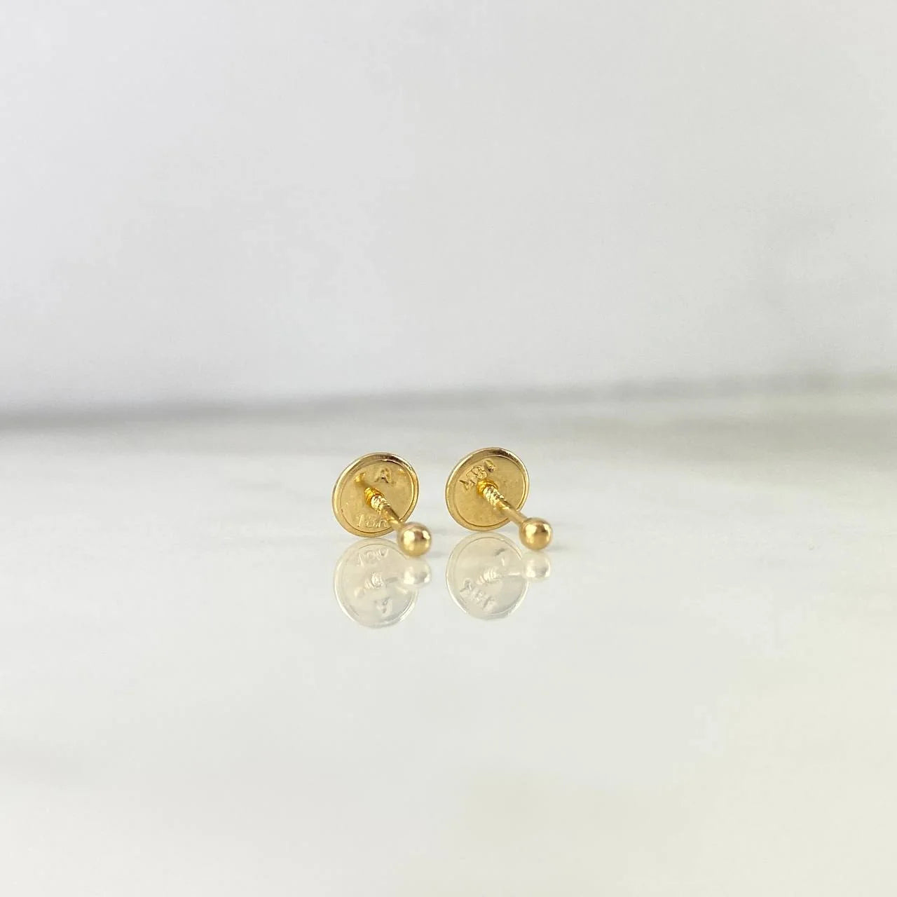 Topos Bola Lisa 0.35g / 2.05mm Oro Amarillo 18K